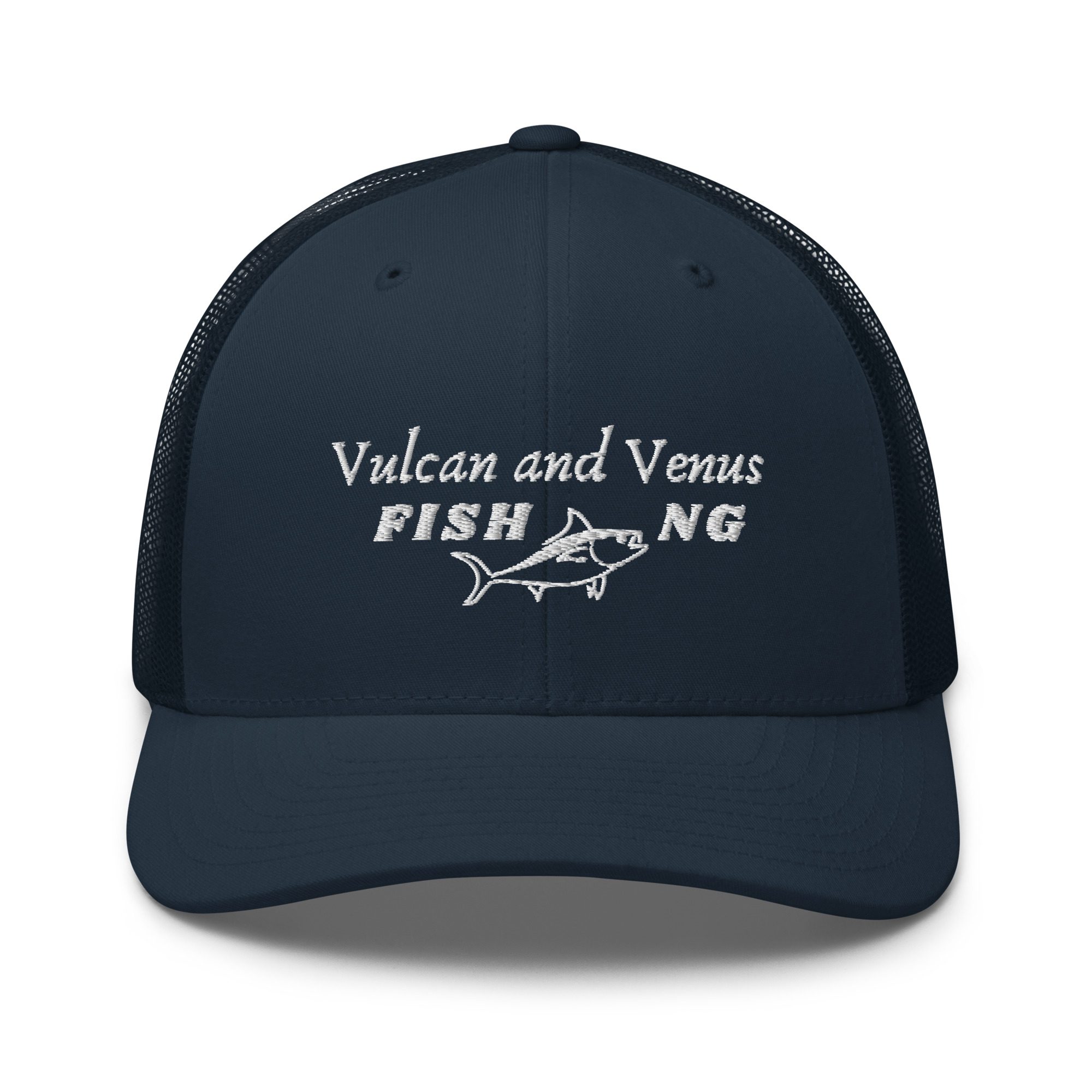 Get Out Fishing Hat - Retro Trucker Snap-Back